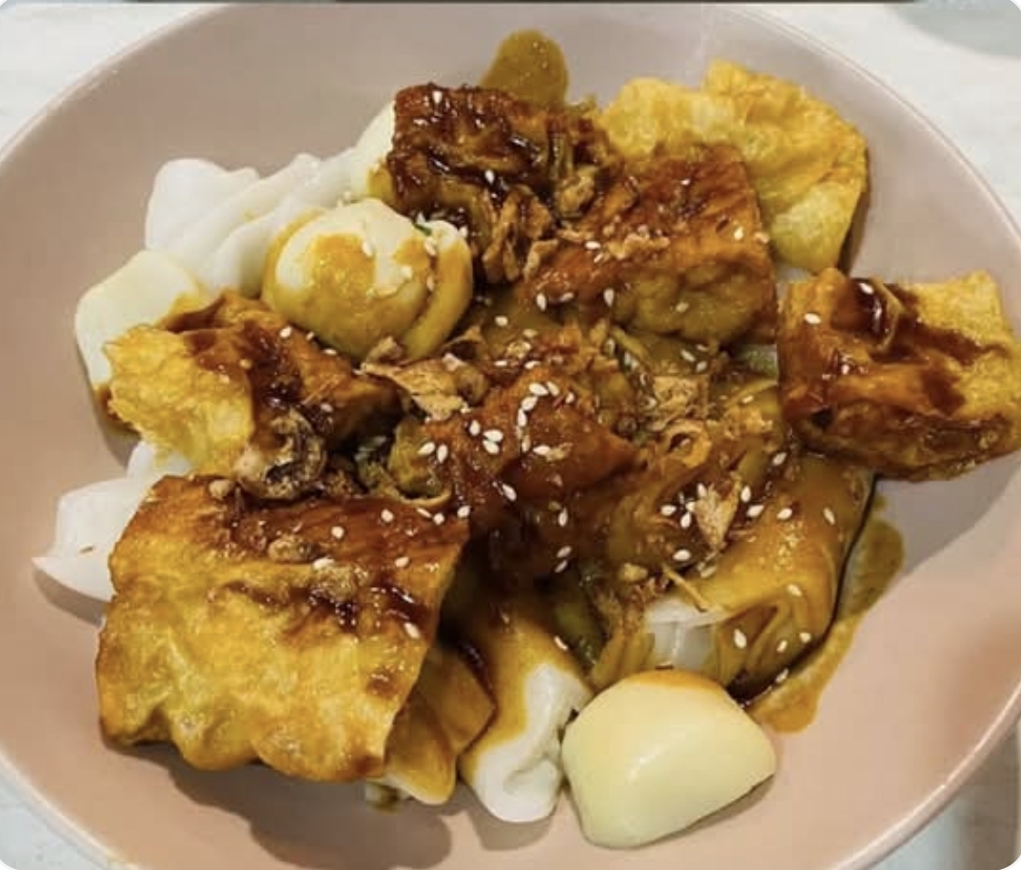 Sweet sauce chee cheong fun