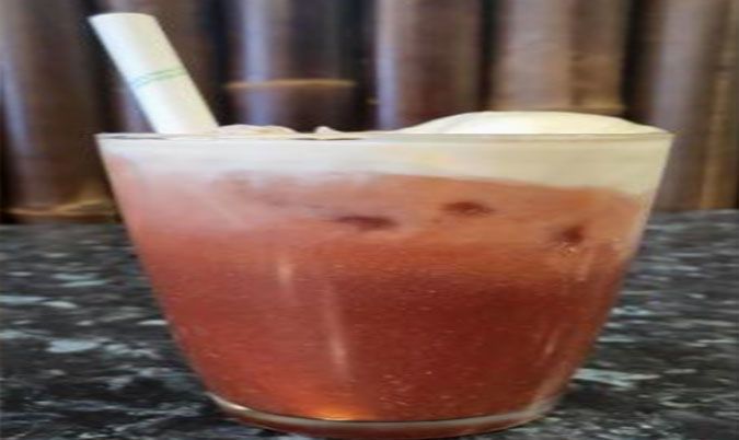 Woodapple Juice with Ice cream