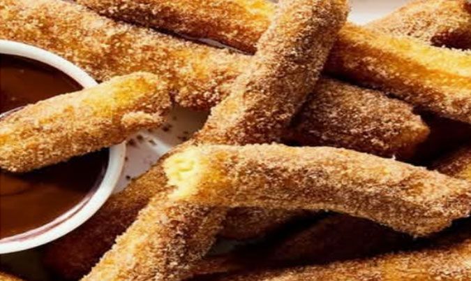 Churros (4pc) with Vanilla Ice-Cream