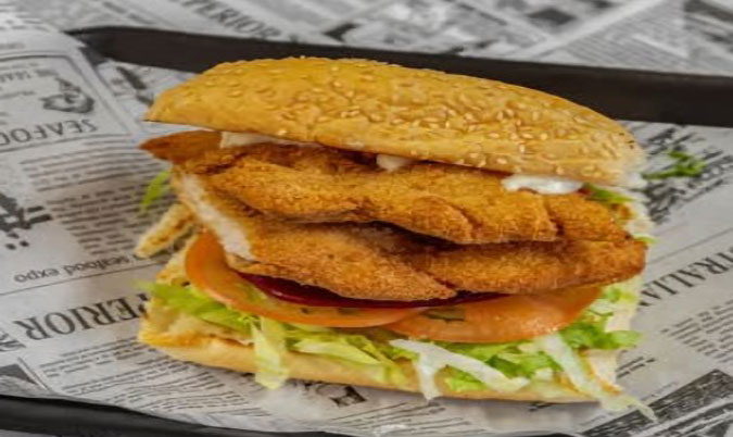 Chicken Schnitzel Burger