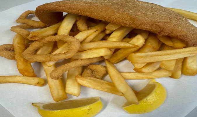 Fish, Chips & Calamari