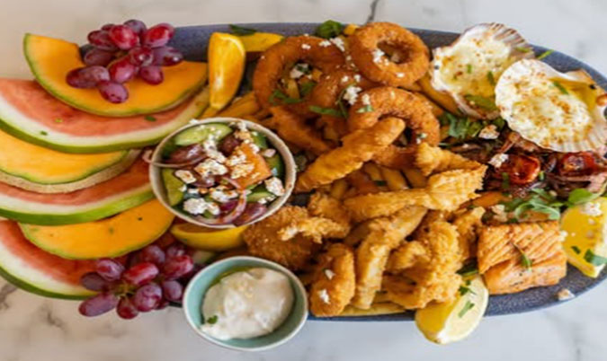 Barbecue Seafood Platter One