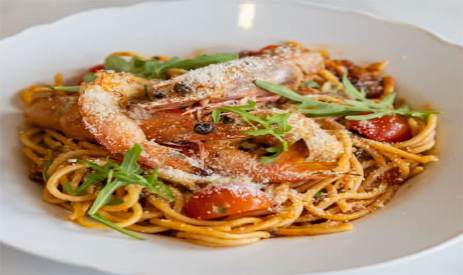 Linguine Chilli Garlic Prawn