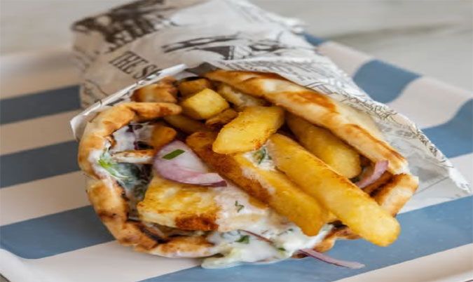 Halloumi Gyros