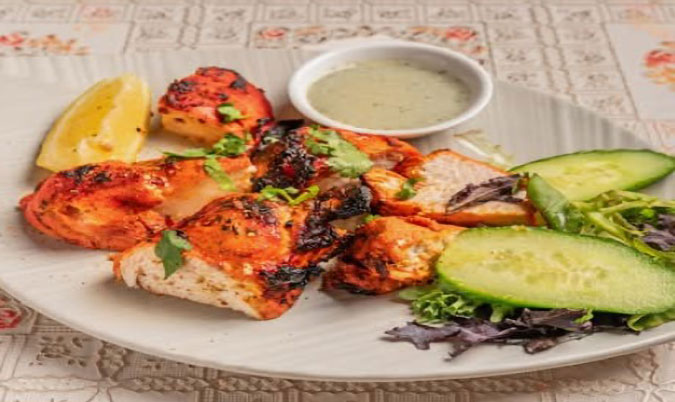Chicken Tikka zafrani