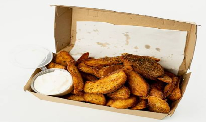 Wedges and Sour Cream