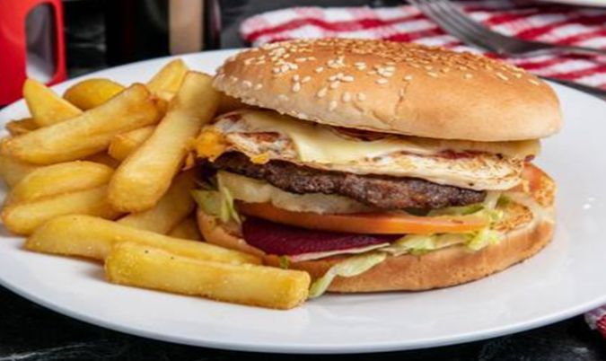 Hamburger with the Lot