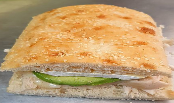 Chicken Mayo Turkish Bread