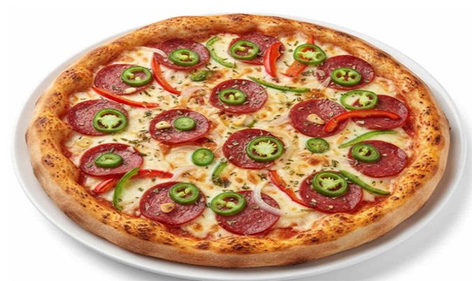 Large Volcano Pizza