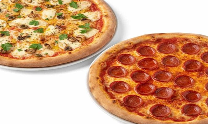 2x Large Pizzas