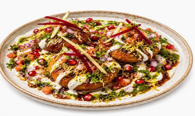 Aloo Tikki Chaat