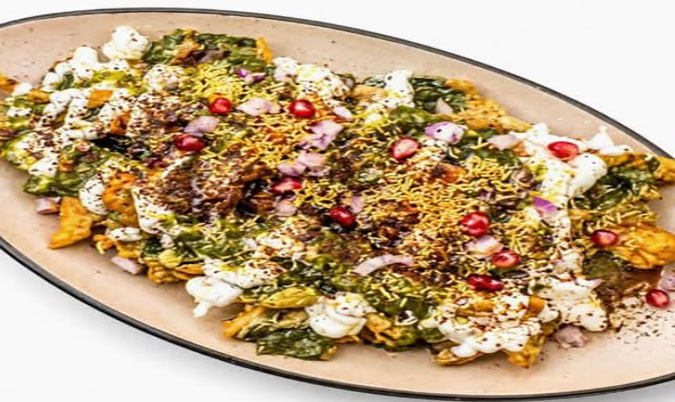 Palak patta chaat