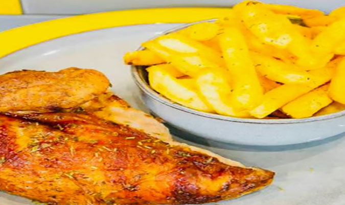 1/2 Chicken with Chips