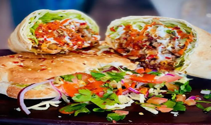 Chicken Kebab Wrap