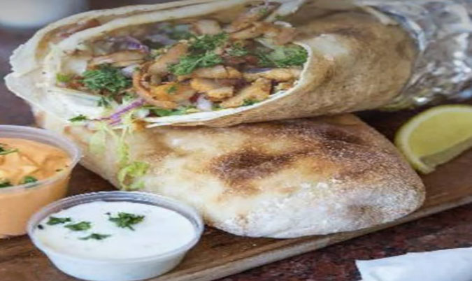 Lamb Kebab Wrap