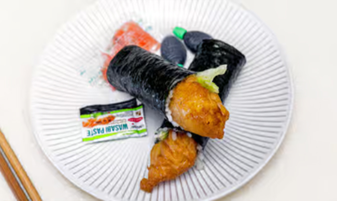 Honey Chicken Sushi