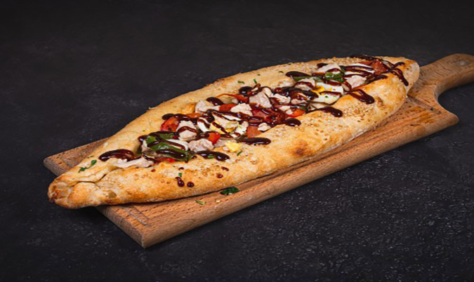 BBQ Chicken Pide