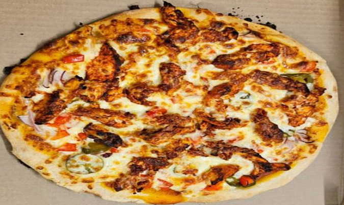 Chicken Tandoori pizza