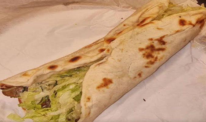 Beef Kebab Roll