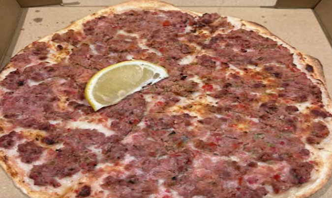 Meat Manoushe