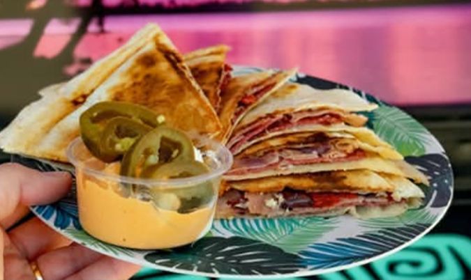 Wog Me Up Quesadilla