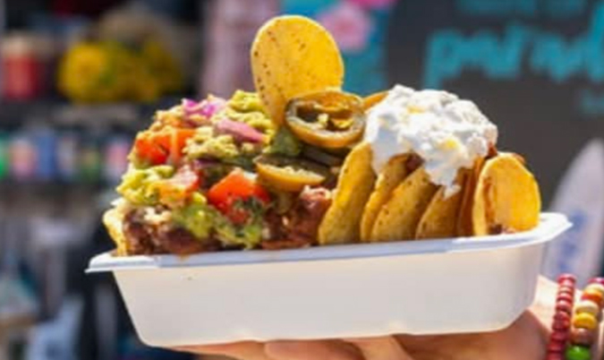 Loaded Beef Nachos (GF)
