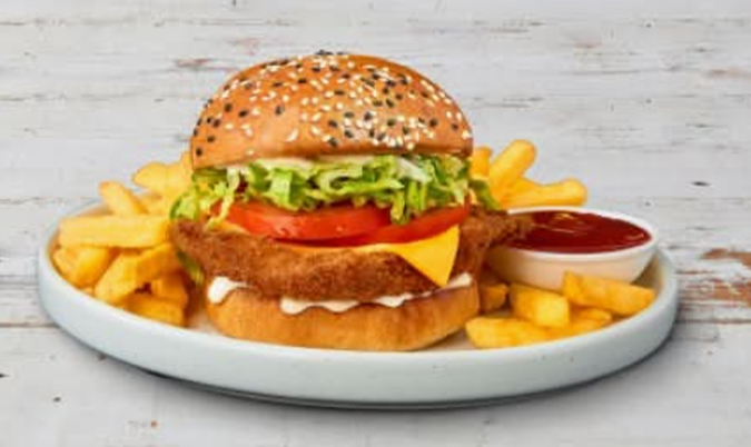 Chicken Schnitty Burger