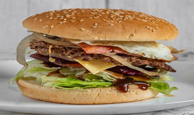 Hamburger with the Lot