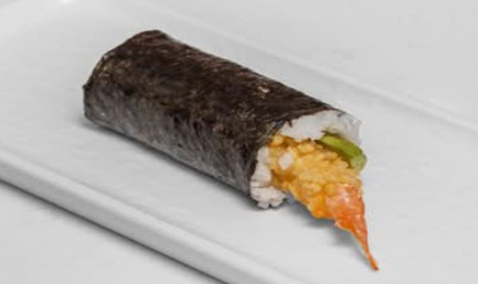 Tempura Prawn Avocado