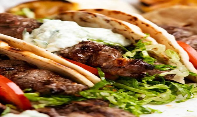 Mexicana Souvlaki Wrap