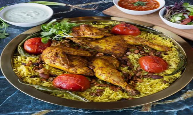 Quarter Chicken Mandi