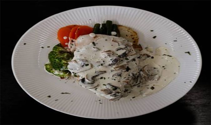 Pollo Con Funghi