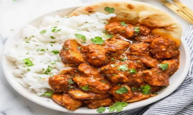 Kids Butter chicken with rice