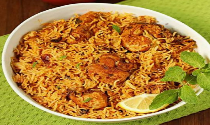 Chicken biryani