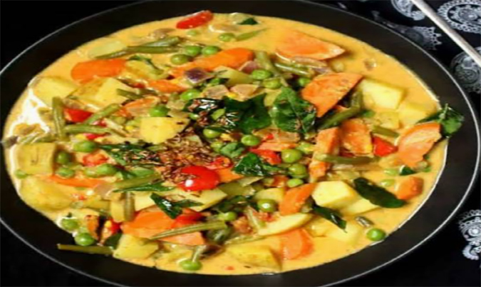 Vegetable korma