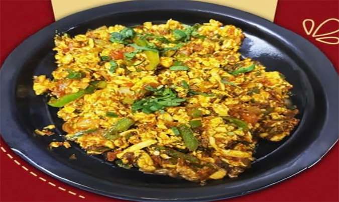 Veg Masala Paneer Bhurji