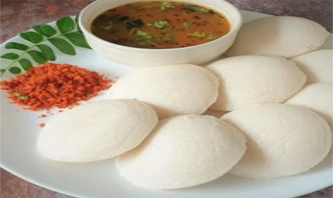 Plain IDLI (4. Pcs)