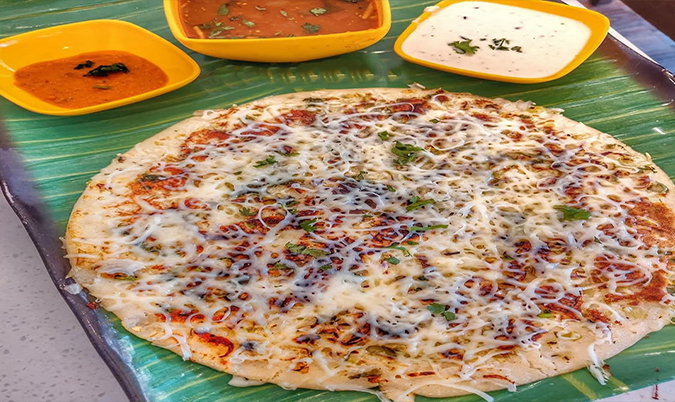 Cheese Uttapam