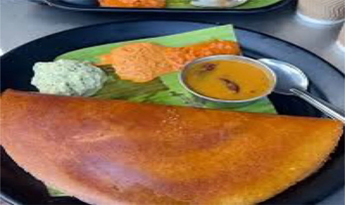 Ghee Roast Podi Dosa