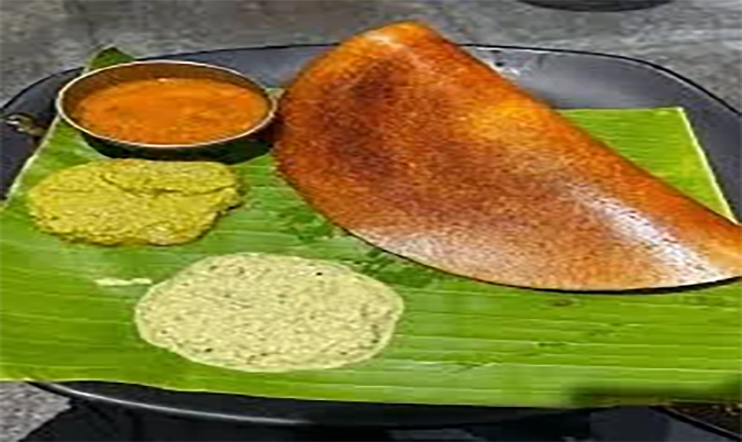 Ghee Roast Podi Onion Dosa