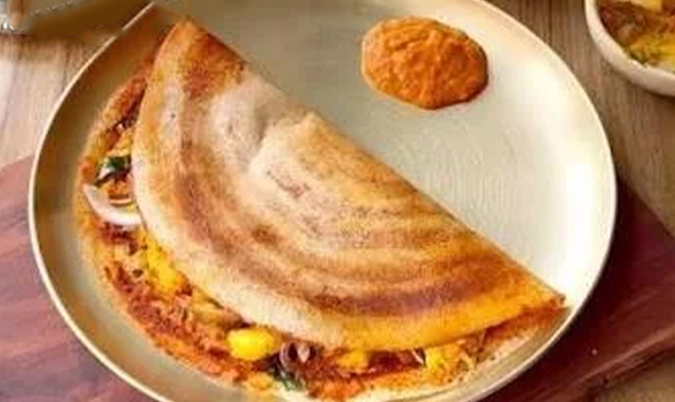 Mysore Masala Dosa (Spicy)