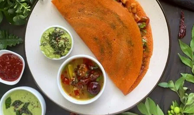 Mysore Paneer Dosa (Spicy)
