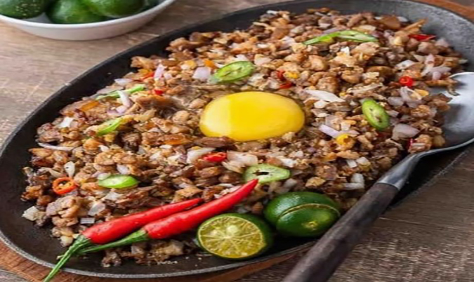 pork sisig + rice