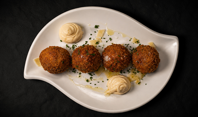Mushroom Arancini