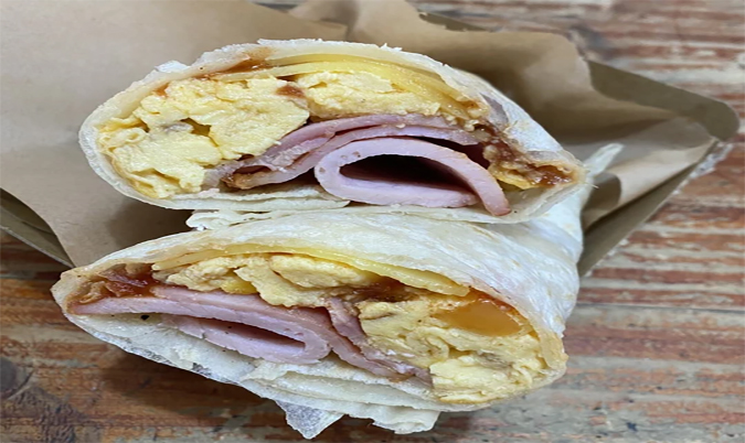 Breakfast Roti Wrap