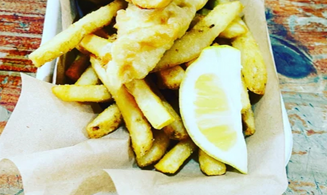 Fish & Chips w house Tartare