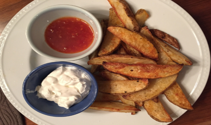 Seasoned Potato Wedges