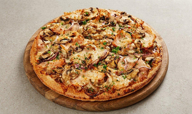 BBQ Chicken and Mushroom