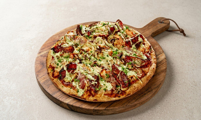 Pesto Chicken and Bacon