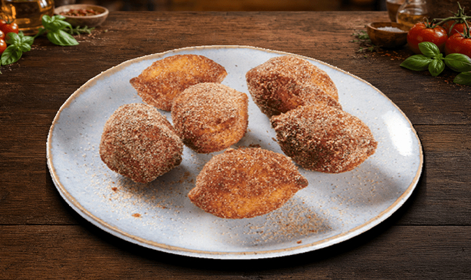 6pk Apple Pie Bites With Caramel Sauce
